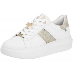 Rieker Evolution Damen Sneaker Weiß Gold W1202-82 Schuhe