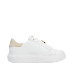 Rieker Evolution Damen Sneaker Weiß Gold W1202-82 Schuhe