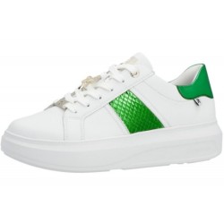 Rieker Evolution Damen Sneaker Weiß Grün W1202-81 Schuhe