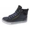 Mustang Damen Sneaker High Schwarz 1365-603-9 Schuhe