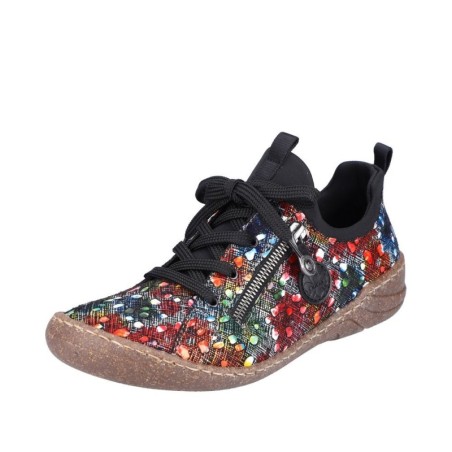 Rieker Damen Halbschuh Multi 54573-90 Schuhe