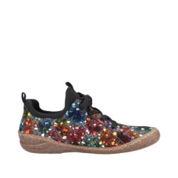 Rieker Damen Halbschuh Multi 54573-90 Schuhe