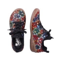 Rieker Damen Halbschuh Multi 54573-90 Schuhe