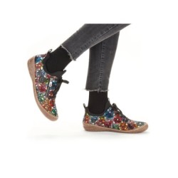 Rieker Damen Halbschuh Multi 54573-90 Schuhe