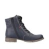 Rieker Damen Schnürboots Blau 70811-14 Schuhe