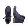 Rieker Damen Schnürboots Blau 70811-14 Schuhe
