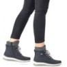 Remonte Damen Schnürer Blau Tex R8477-14 Schuhe