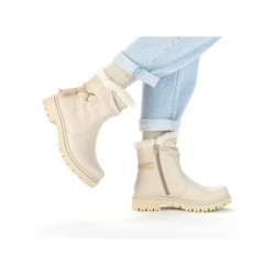 Rieker Damen Boots Beige/Offwhite Y2470-60 Schuhe