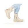 Rieker Damen Boots Beige/Offwhite Y2470-60 Schuhe