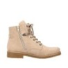 Rieker Damen Schnürstiefel Beige 73511-20 Schuhe