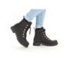 Rieker Damen Biker Boots Schwarz Y2422-01 Schuhe