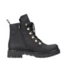 Rieker Damen Biker Boots Schwarz Y2422-01 Schuhe