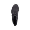 Rieker Damen Schnürboots Schwarz 78540-00 Schuhe