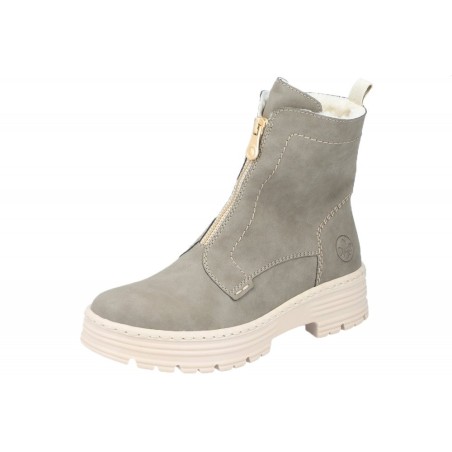Rieker Damen Boots Grün X8572-52 Schuhe