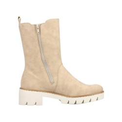 Rieker Damen Chelsea Boots Beige X5752-60 Schuhe