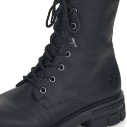 Rieker Damen Stiefel Schwarz Z9120-00 Schuhe