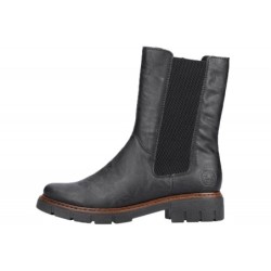 Rieker Damen Stiefel Schwarz Z3582-00 Schuhe