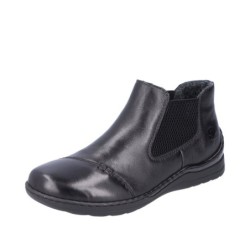 Rieker Damen Stiefelette Schwarz 48990-00 Schuhe