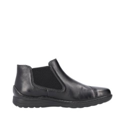 Rieker Damen Stiefelette Schwarz 48990-00 Schuhe