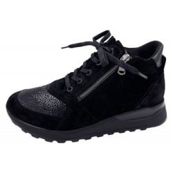 Waldläufer Damen Sneaker Schwarz 364H81-301-001 Schuhe
