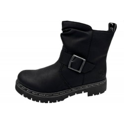 Rieker Damen Boots Schwarz  Y2459-00 Schuhe