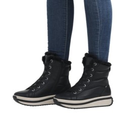 Rieker Evolution Winterboots Schwarz W0963-01 Schuhe