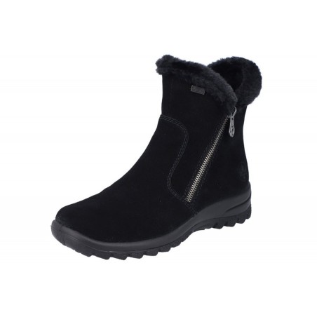 Rieker Damen Kurzstiefel Schwarz L7162-00 Schuhe