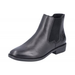 Rieker Damen Chelsea Boots Schwarz 73670-00 Schuhe
