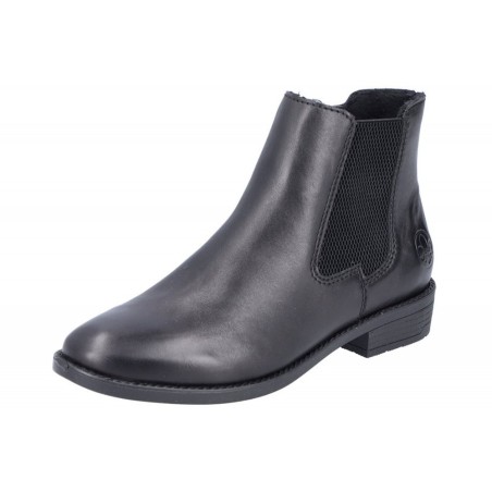 Rieker Damen Chelsea Boots Schwarz 73670-00 Schuhe