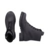 Rieker Damen Schnürboots Schwarz Y2441-00 Schuhe