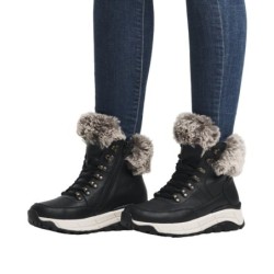 Rieker Evolution Winterboots TEX Schwarz W0063-00 Schuhe