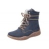 Rieker Damen Schnürboots Dunkelblau Y8443-14 Schuhe