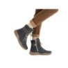 Rieker Damen Schnürboots Dunkelblau Y8443-14 Schuhe