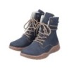 Rieker Damen Schnürboots Dunkelblau Y8443-14 Schuhe