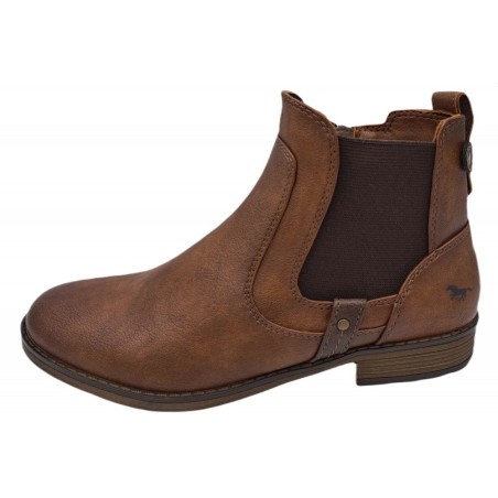 Mustang Damen Chelsea Boots Braun 1265-522-307 Schuhe