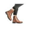 Rieker Damen Schnürboots Braun Z2842-24 Schuhe