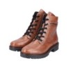 Rieker Damen Schnürboots Braun Z2842-24 Schuhe
