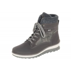 Remonte Damen Schnürer Grau Tex R8477-45 Schuhe