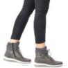 Remonte Damen Schnürer Grau Tex R8477-45 Schuhe
