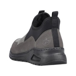 Rieker Damen Schlupfboots Grau M4964-45 Schuhe