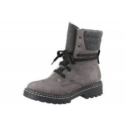 Rieker Tex Damen Boots Grau Z5531-42 Schuhe