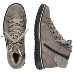 Rieker Tex Damen Boots Hellgrau Z4230-40 Schuhe