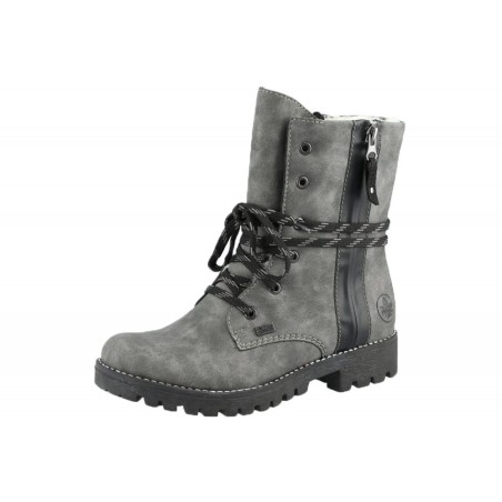 Rieker Damen Boots Grau 785K0-45 Schuhe