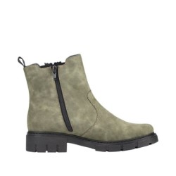 Rieker Damen Chelsea Boots Grün Z3560-54 Schuhe