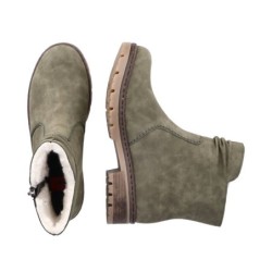 Rieker Damen Stiefelette Grün Y7461-55 Schuhe