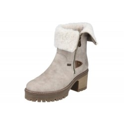 Rieker TEX Damen Stiefelette Beige Y8582-60 Schuhe