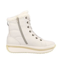 Rieker Evolution Winterboots Offwhite W0963-80 Schuhe
