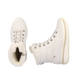 Rieker Evolution Winterboots Offwhite W0963-80 Schuhe