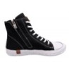 Andrea Conti High Top Leder Sneaker Schwarz 0025902-002 Schuhe