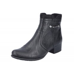 Rieker Damen Stiefelette Schwarz 78660-00 Schuhe